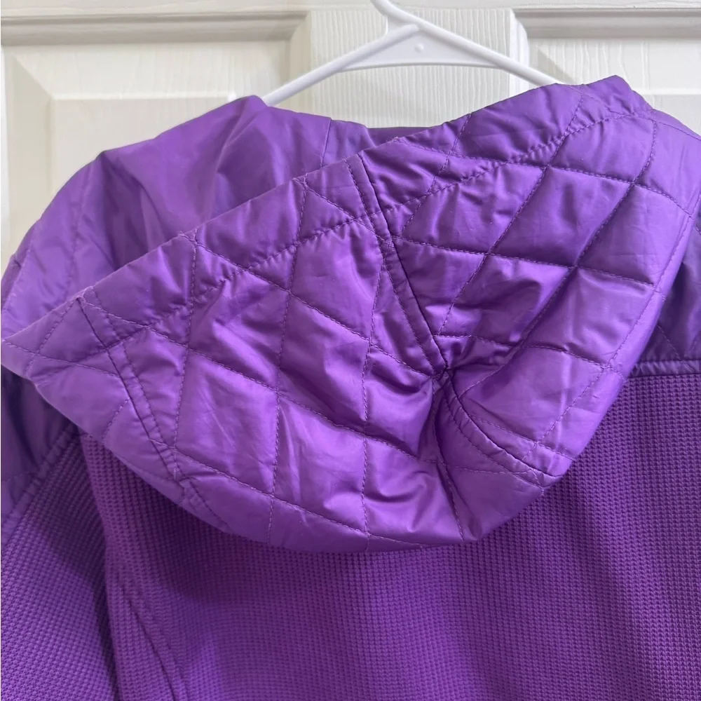Free Country Women's Empire Purple Pull Zip Jacket - Picture 10 of 11
